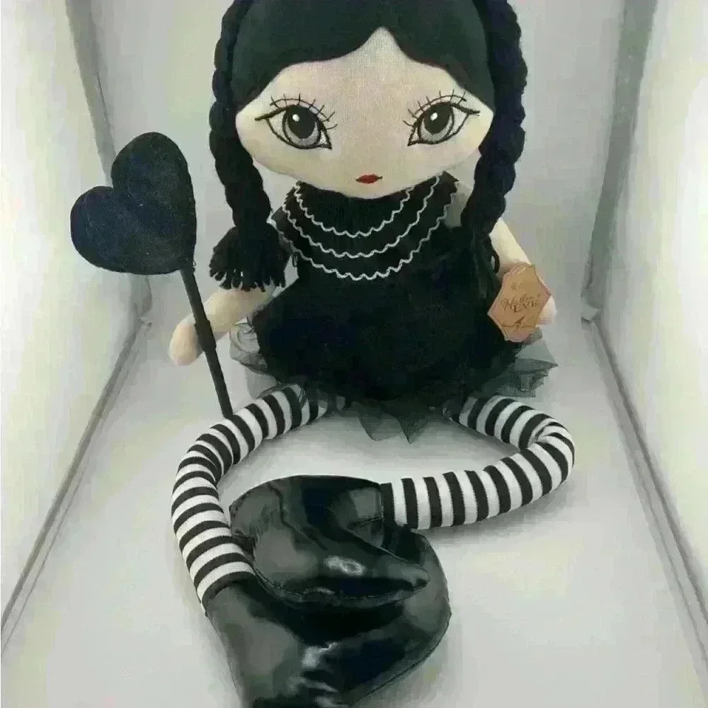 Halloween Wednesday Addams Approximate 13’‎ Sitting Big Doll NWT By Hallow’s Eve